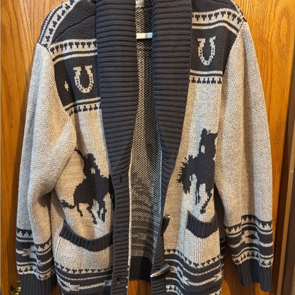 Wrangler women’s Cardigan - Brown and Tan - Picture 1 of 3